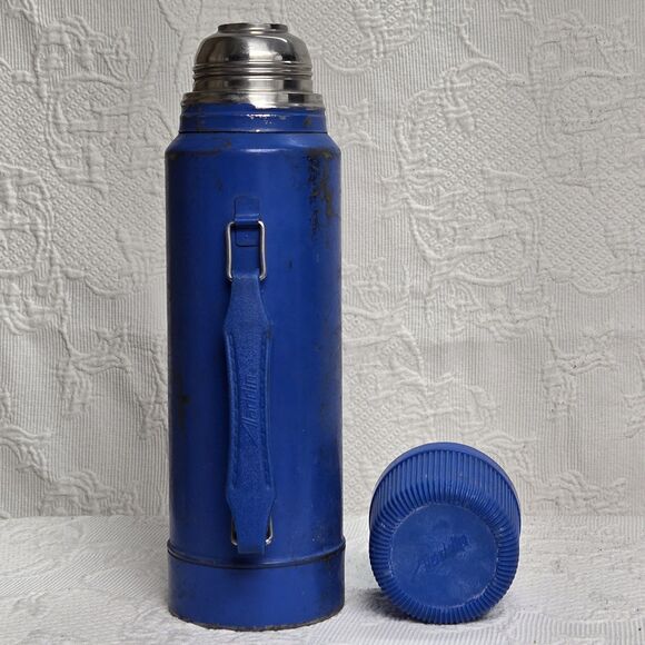 Rare California LA 80s Olympic Games Stainless Steel Thermos Water Bottle Handle - Picture 4 of 10